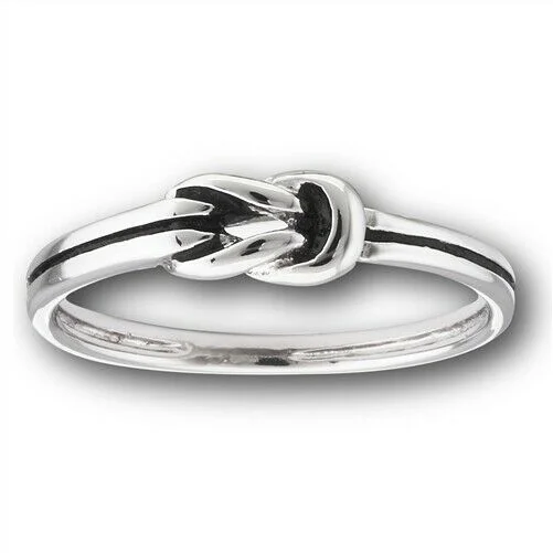 eternity diamond rings -Stainless Steel Celtic Knot Ring