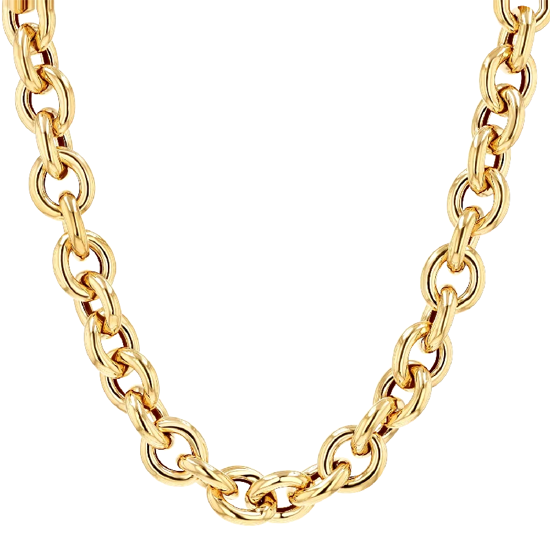 adjustable necklaces for women -Tres Luxe Chain Necklace