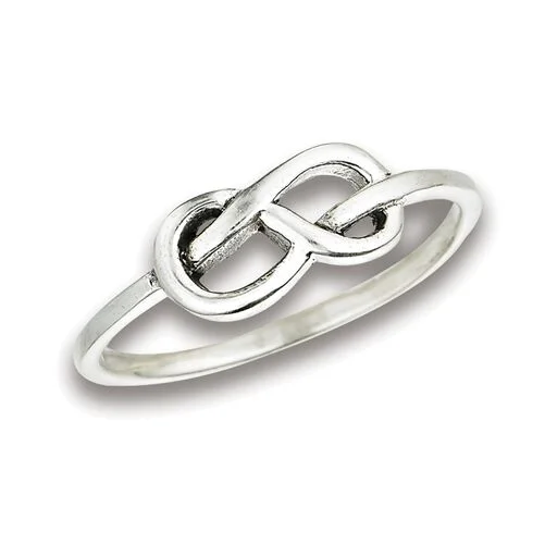 gemstone wedding rings -STERLING SILVER CELTIC KNOT RING