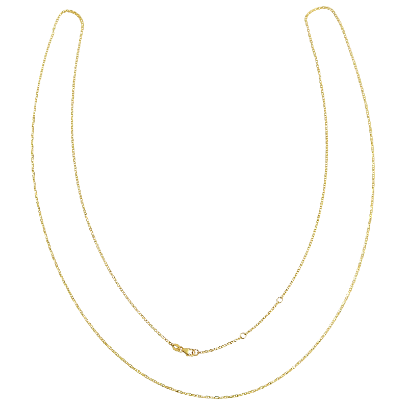 gold necklaces for women -Mariner Anchor Link Belly Chain