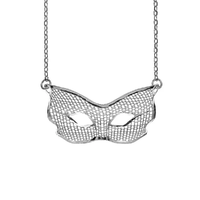 diamond necklaces for women -Silver Resille Necklace