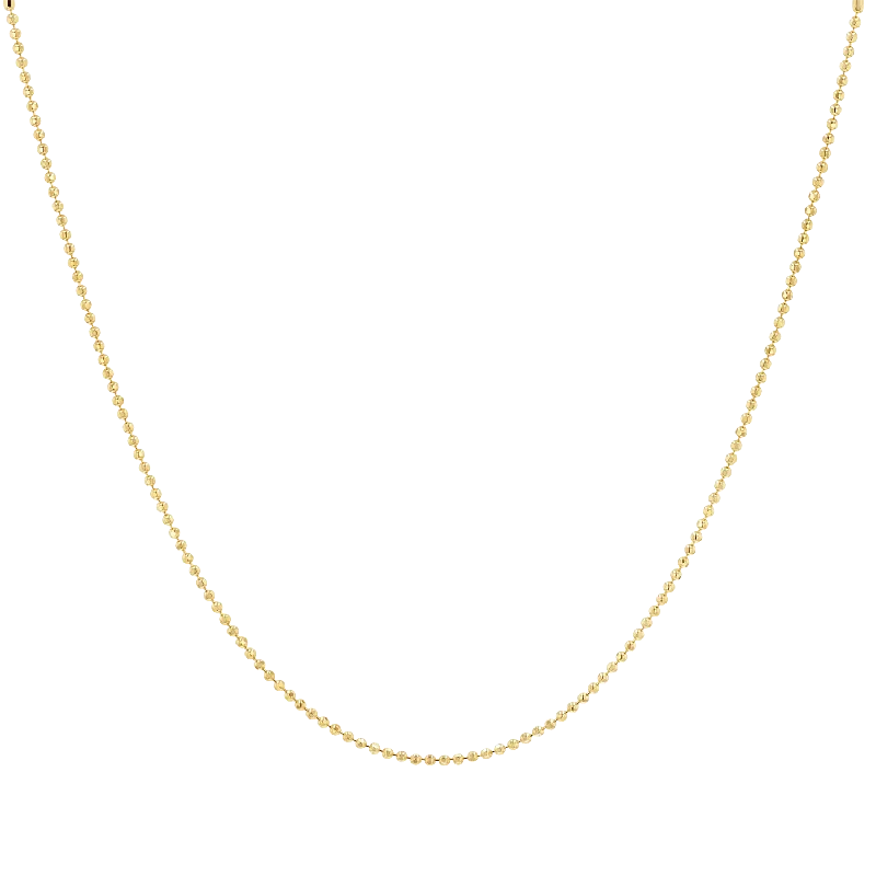 delicate diamond necklaces for women -Disco Ball Chain Necklace