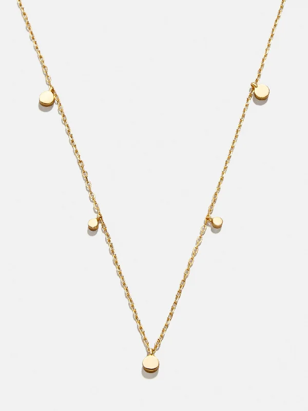 fashionable choker necklaces for women -Clio 18K Gold Necklace - Gold