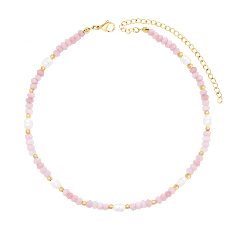 vintage necklaces for women -Lila Pearl Choker