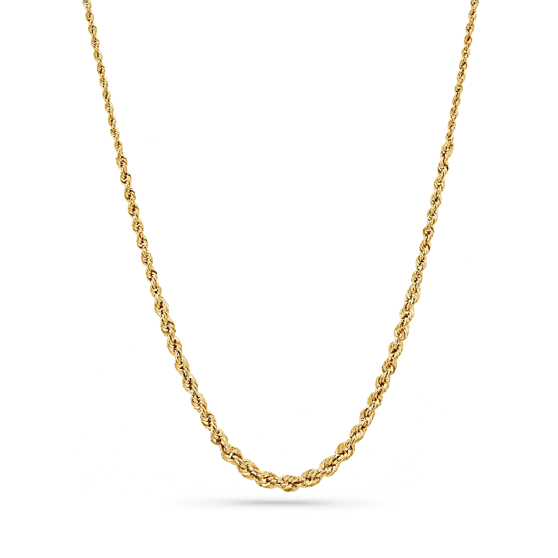 chic necklaces for women -Graduated Rope Chain Necklace