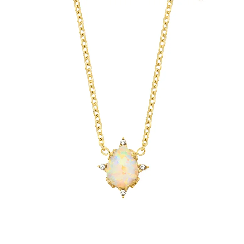 infinity necklaces for women -Amora Opal Necklace