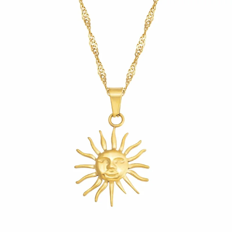 delicate necklaces for women -Ray Of Sunshine Necklace