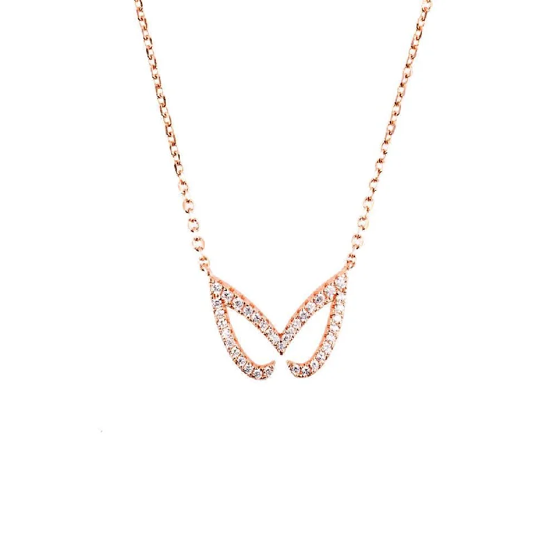 long chain necklaces for women -Rose Gold Unmasked Necklace