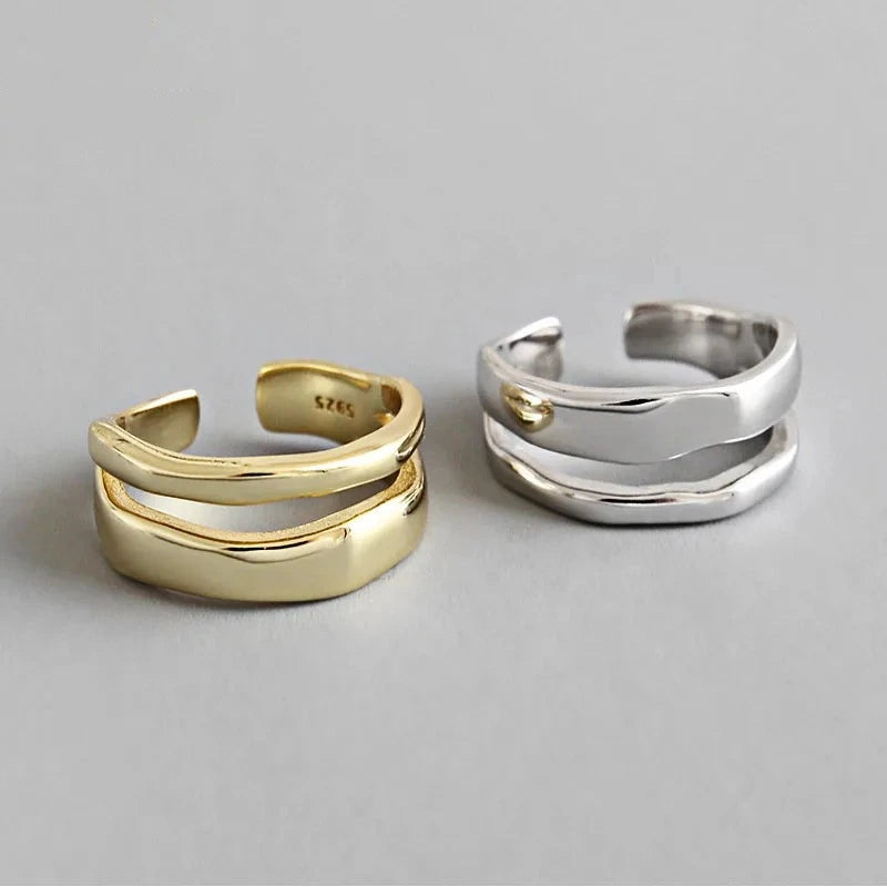 minimalist wedding rings for women -Pure Radiance Sterling Silver Ring