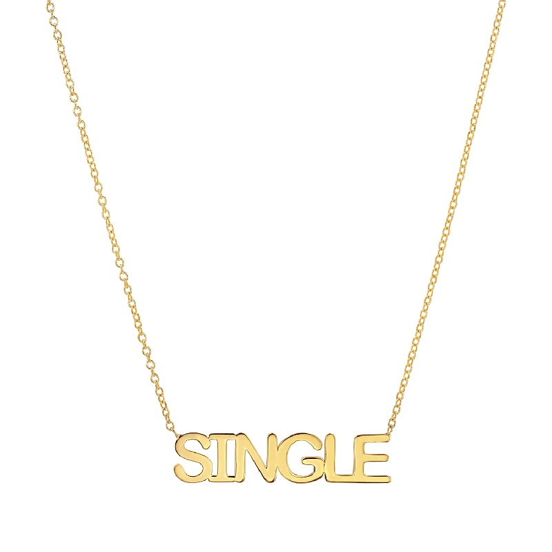 diamond necklaces for women -"SINGLE" Linear Necklace