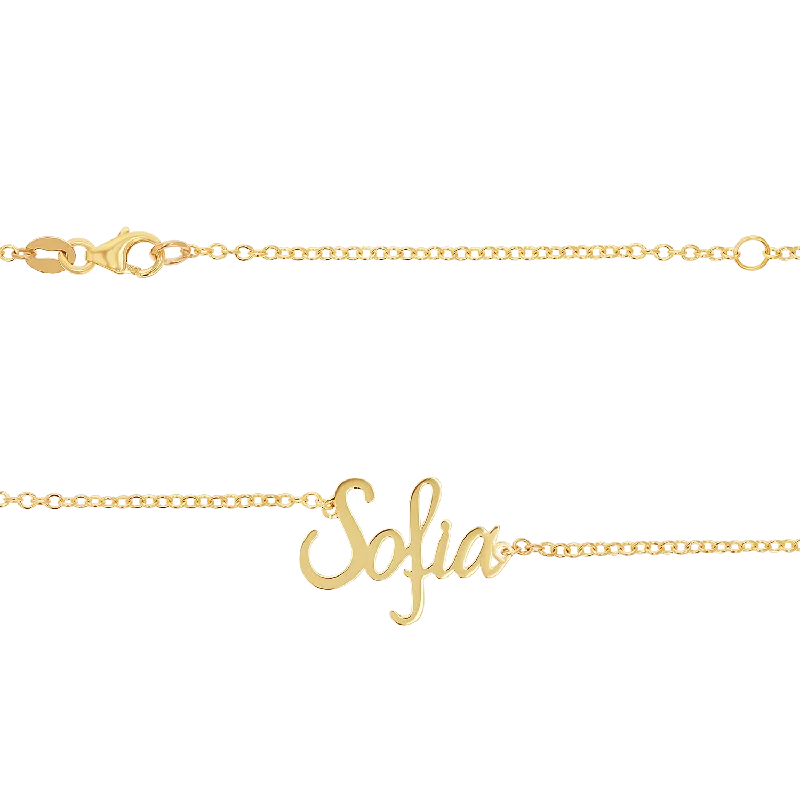 engraved necklaces for women -Custom Name Belly Chain