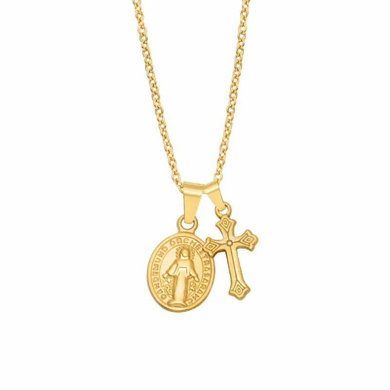 statement gold necklaces for women -Mishka Necklace