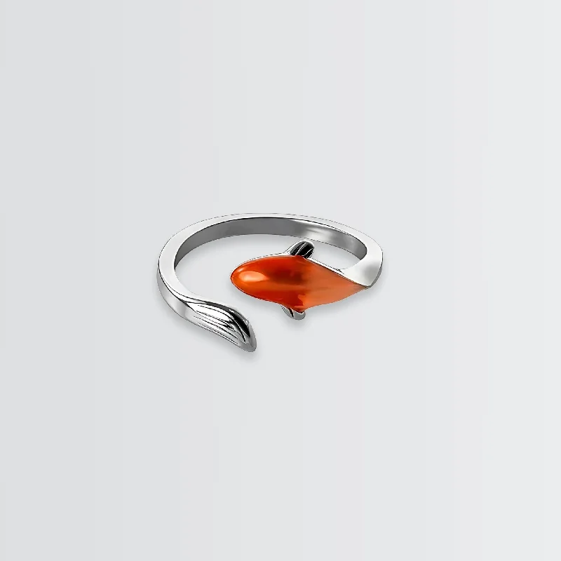 engagement rings for women -Blissful Koi Fish Ring