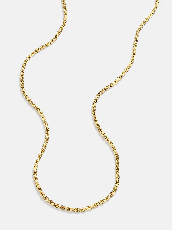 bridal choker necklaces for women -Sada 18K Gold Necklace - Gold