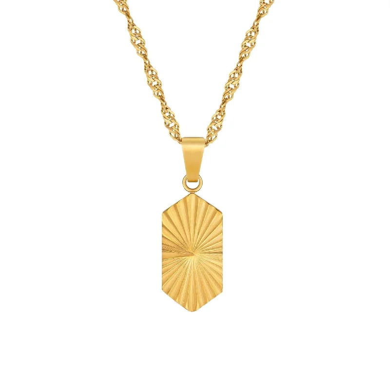 gold necklace sets for women -Promises Necklace