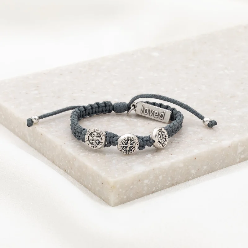 casual silver bracelets -Share the Love St. Amos Love Bracelet for Kids