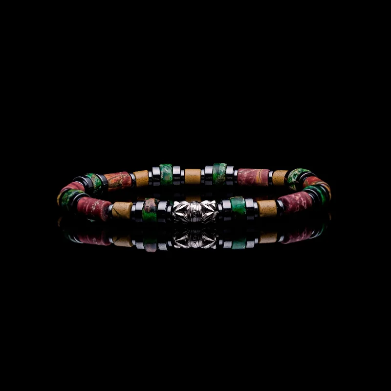 trendy bangles for women -Chameleons | Colored Beaded Bracelet