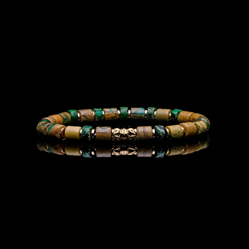 beaded bracelets for women -The Safari | Agate Beaded Bracelet