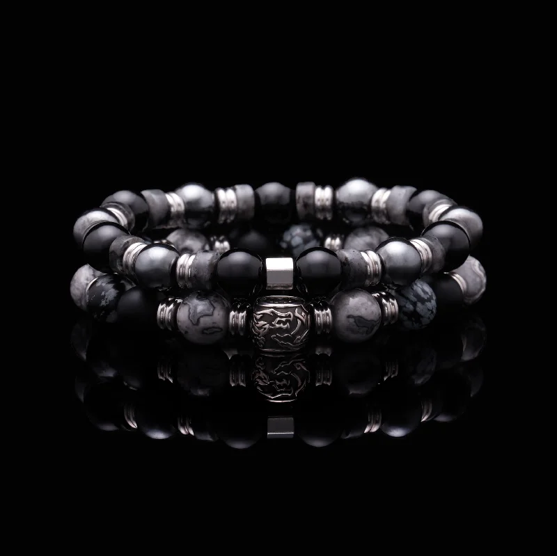 stylish bracelets for women -The Dark Knight - Stack Bracelets For Men