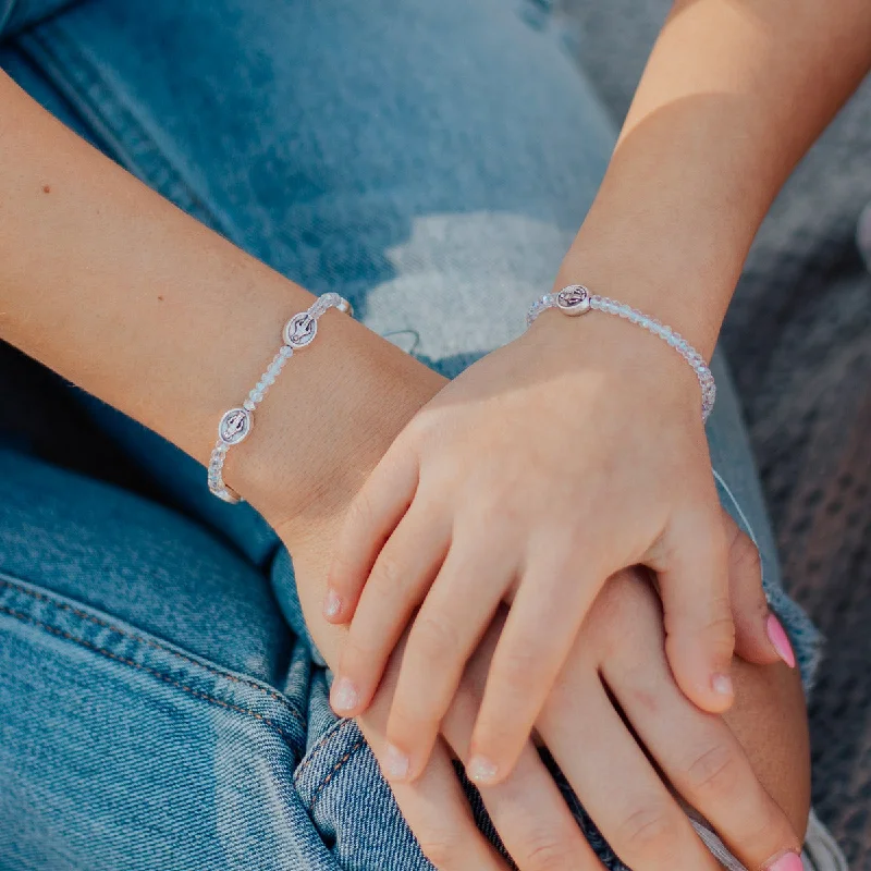 gold bangles for brides -Mother + Daughter Blessing Bracelets