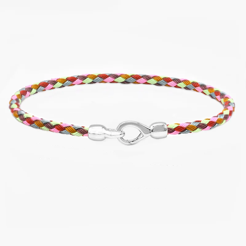 rose gold bracelets for women -Sailing Cable "Plata" Bracelet (Multicolors)