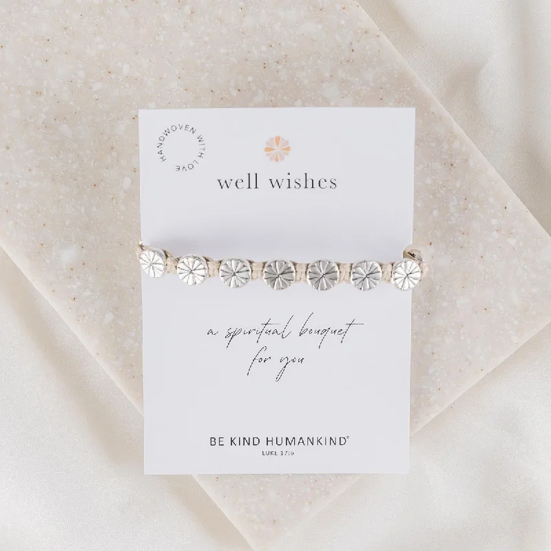 fashion bangles for women -Well Wishes Spiritual Bouquet Bracelet