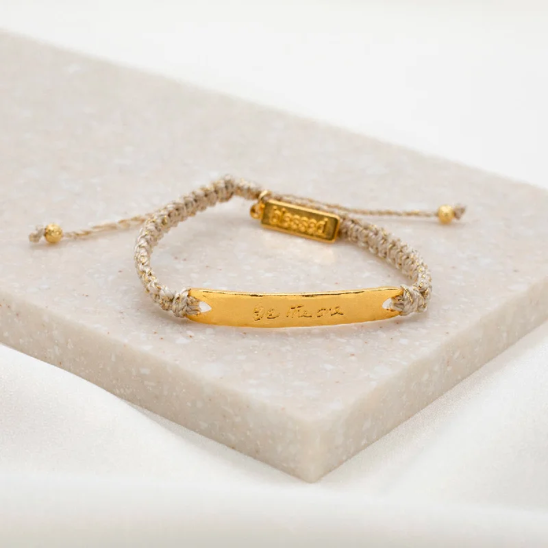 bridal bangles for women -Be the One Blessing Bracelet