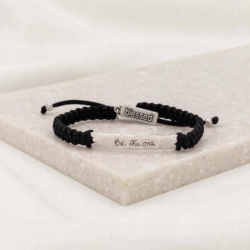 luxurious silver bracelets for women -Be the One Blessing Bracelet