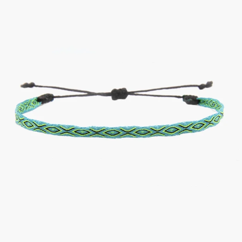 luxurious bangles for brides -Handmade Purnama Bracelet 4 (Green)